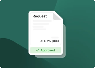 Request financing