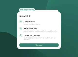 Sign up in minutes image