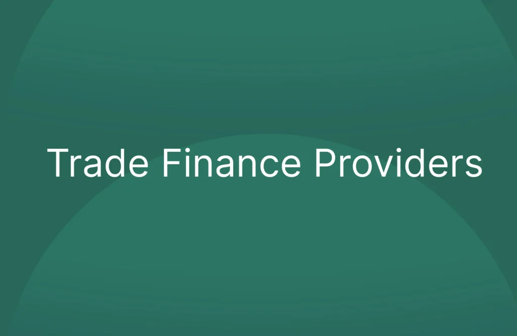Trade Finance Providers